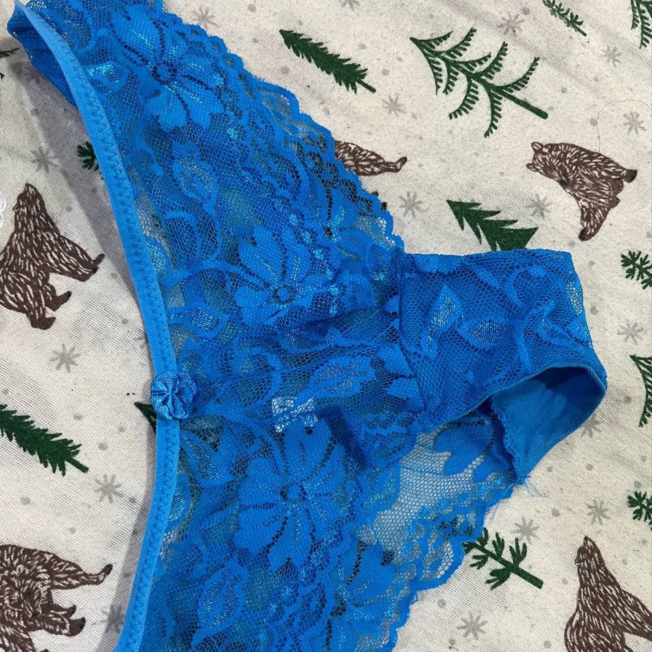 Lacy Panty play