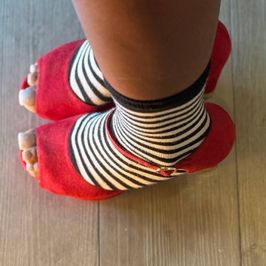 kinky Red Heels and Stripes