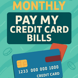 Pay my credit card bills