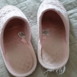 Old worn super smelly slippers 2 years old