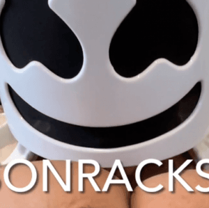 Marshmallow Mask worn by Goldie