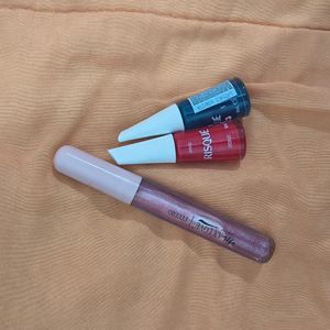 Nail polishes and lip glosses