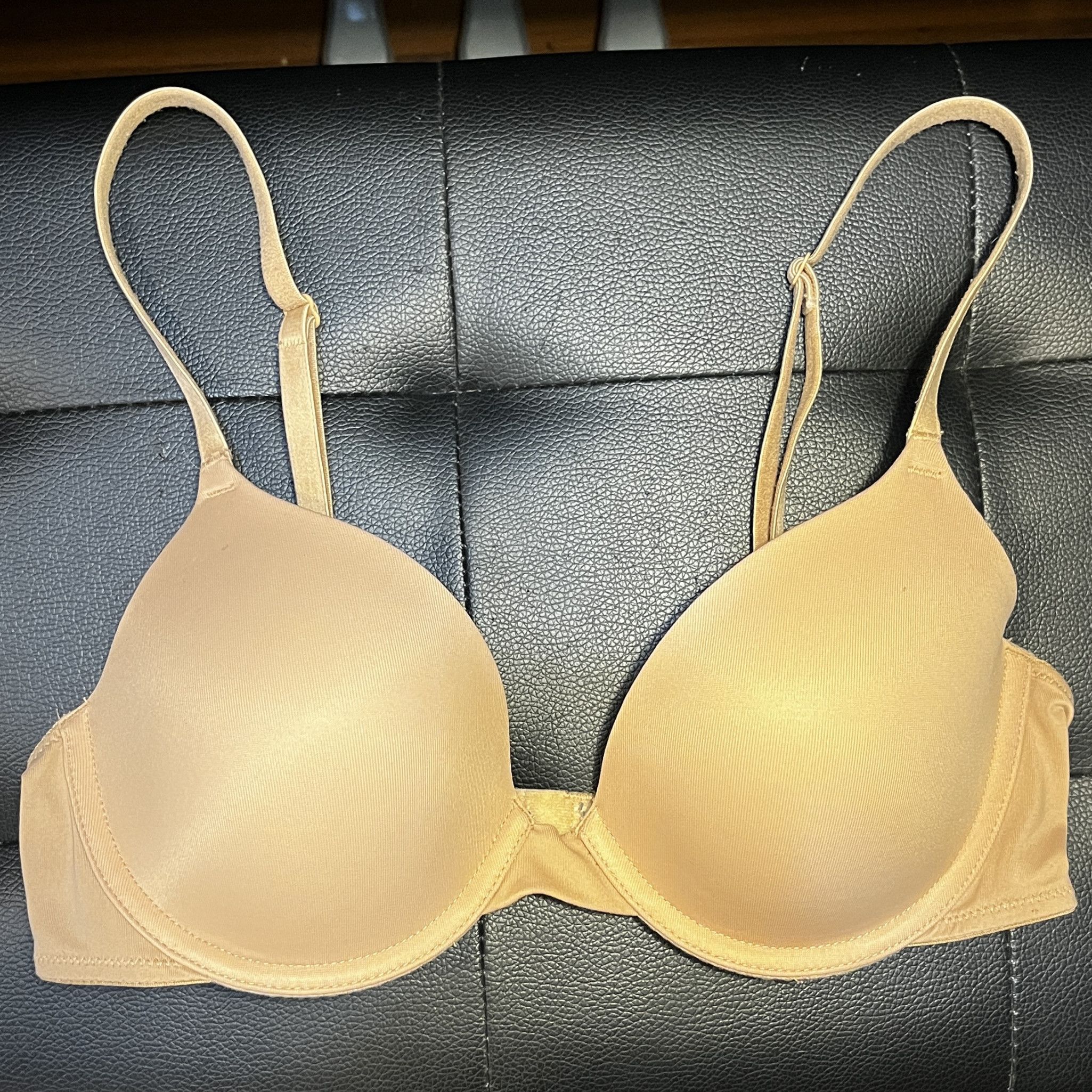 PINK Tan Tshirt Bra