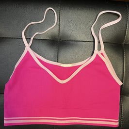 Hot Pink Sports Bra