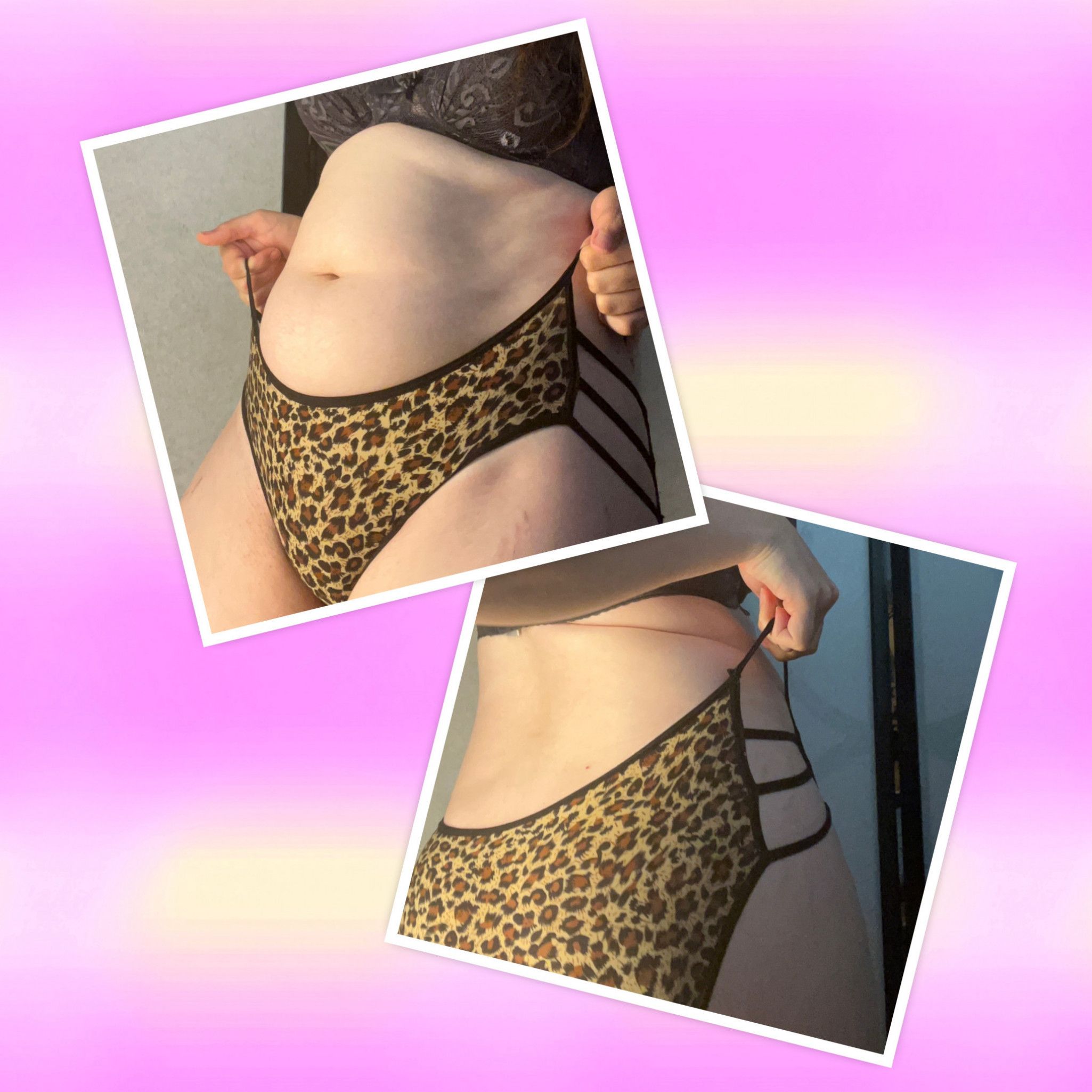 Cheetah silk fullback panties