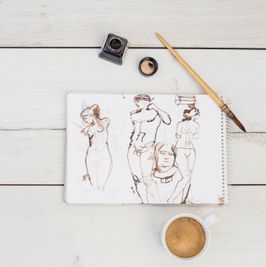 Mini drawing or painting
