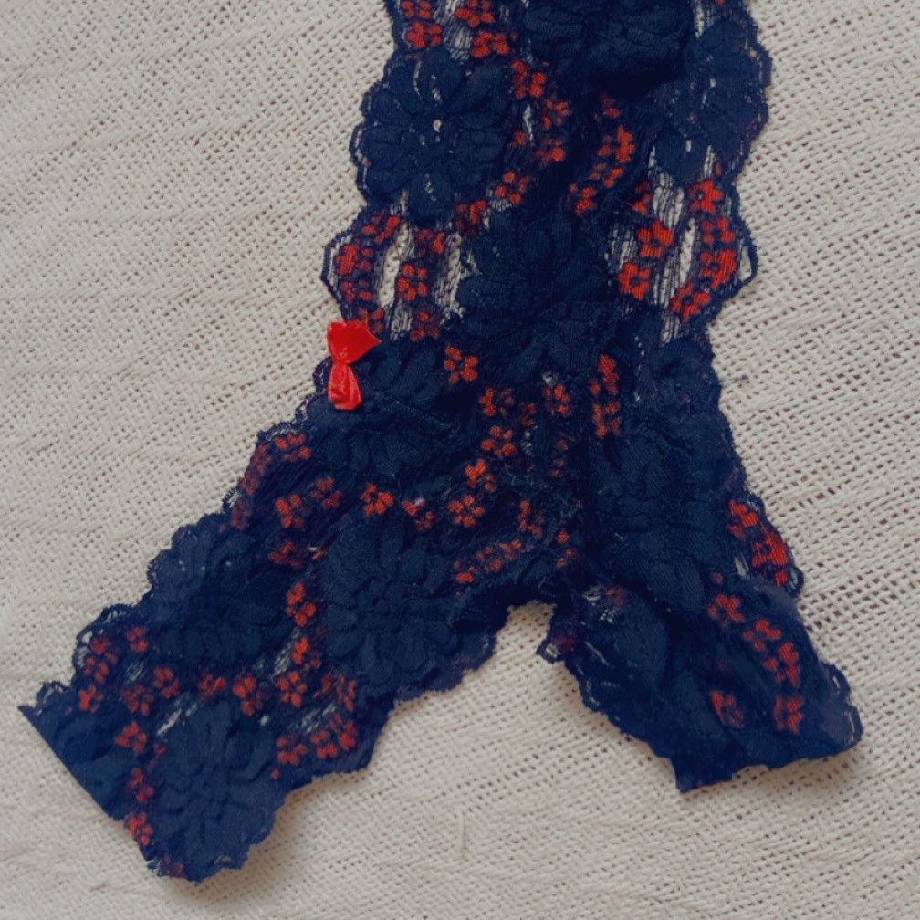 My Favorite Underwear: Black and Red Lace with Video