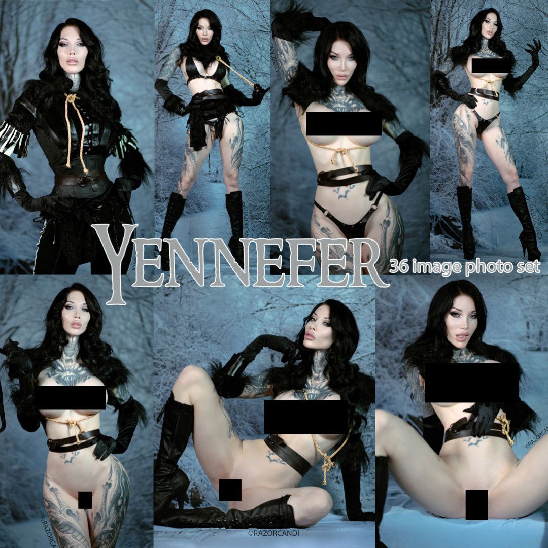 YENNEFER cosplay photo set