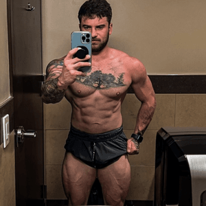 Worn Gym Shorts