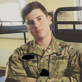 Worn Army Camo Uniform