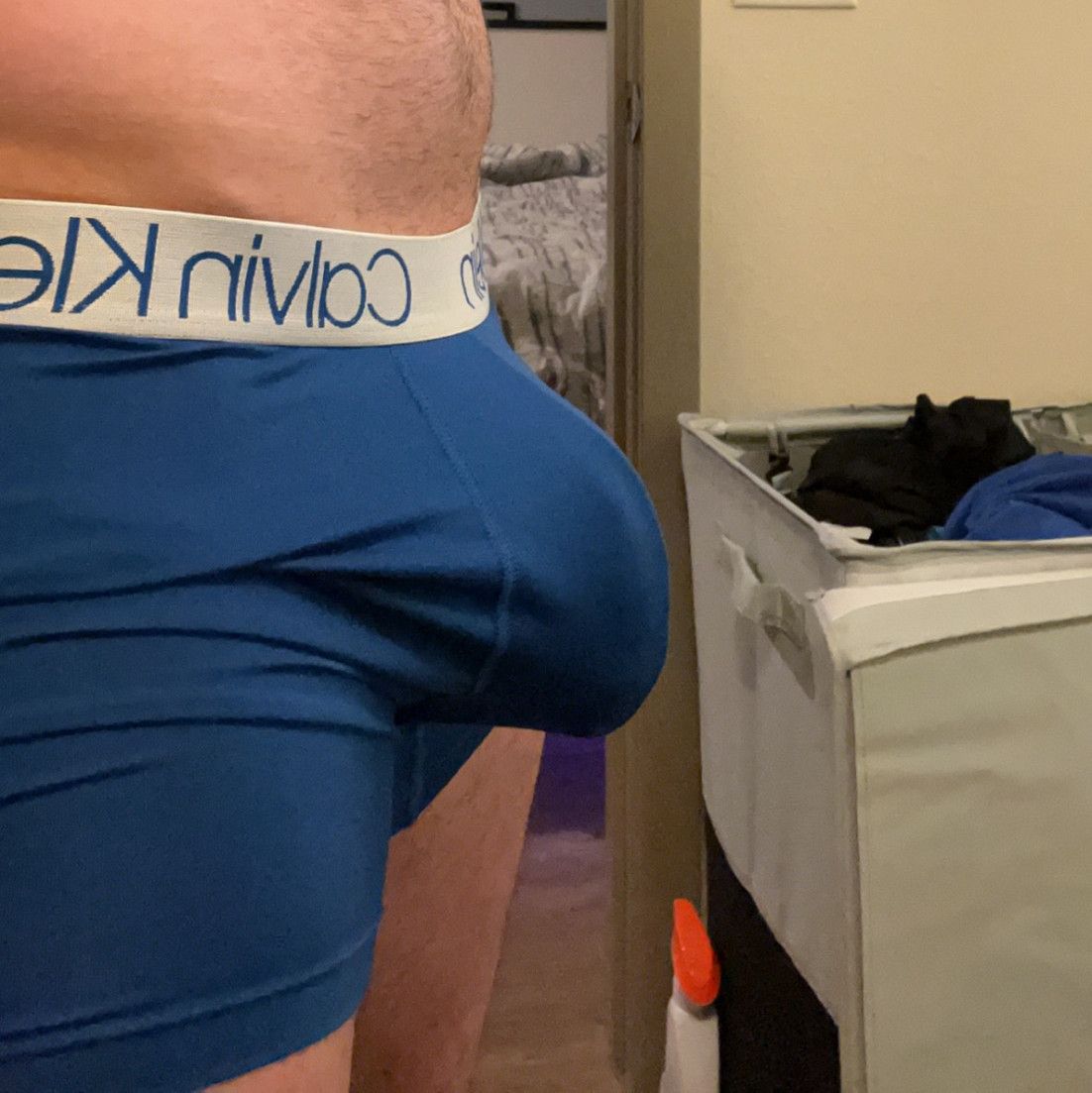 Worn underwear from Calvin Klein Blue