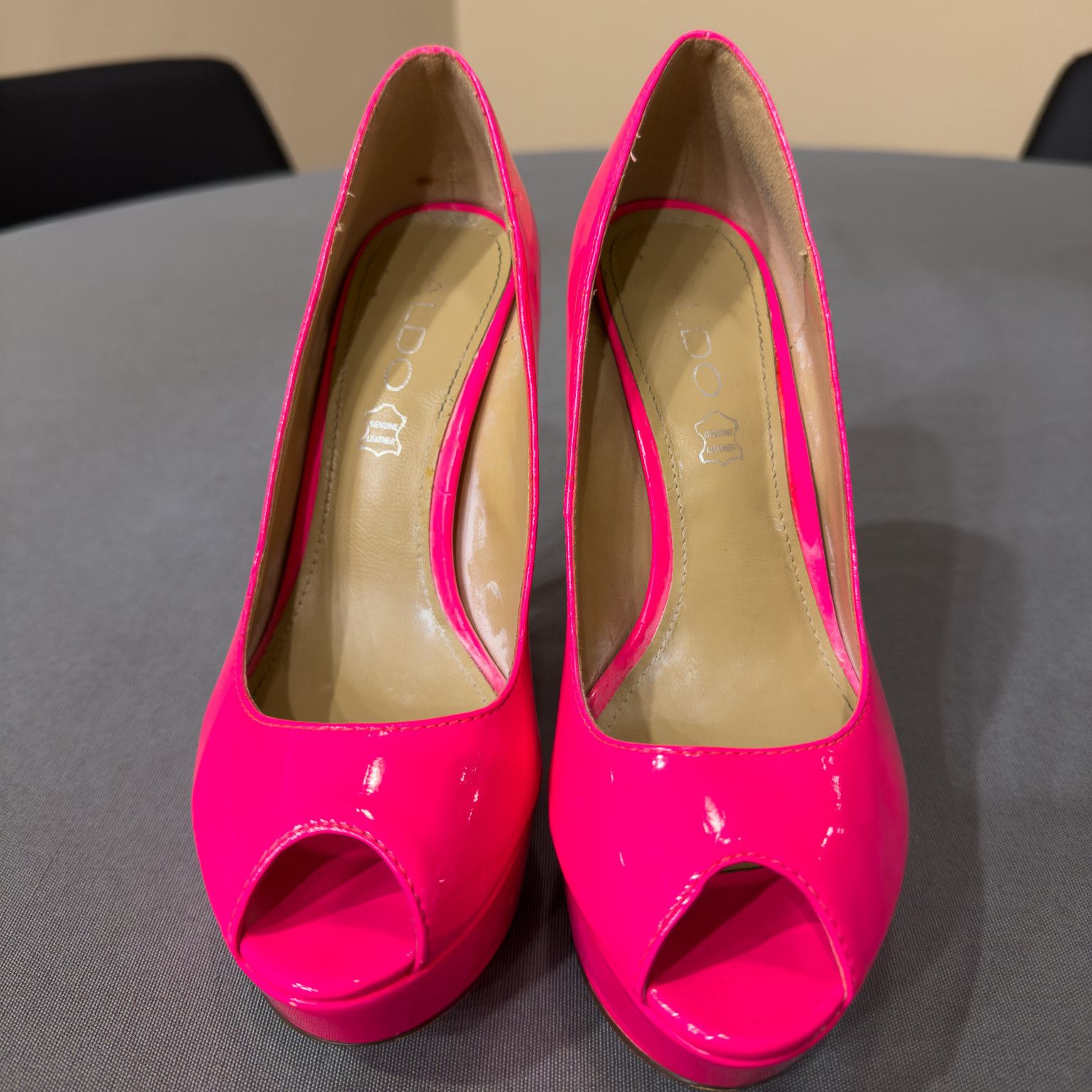 My Wife Ciren Verdes Hot Pink High Heels