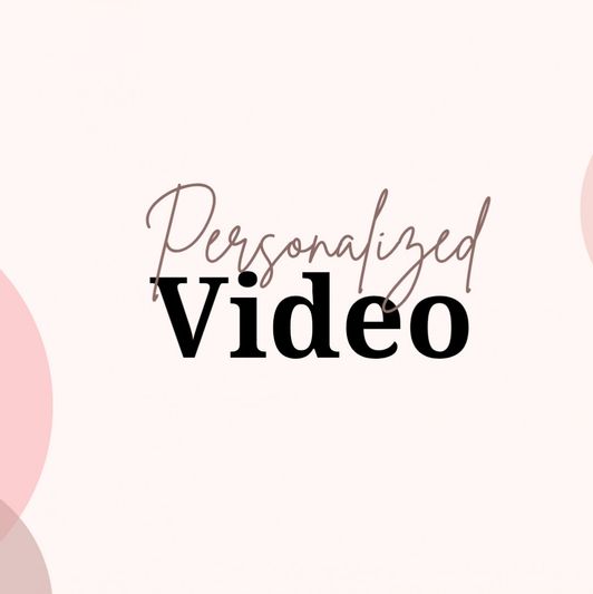Personalized video
