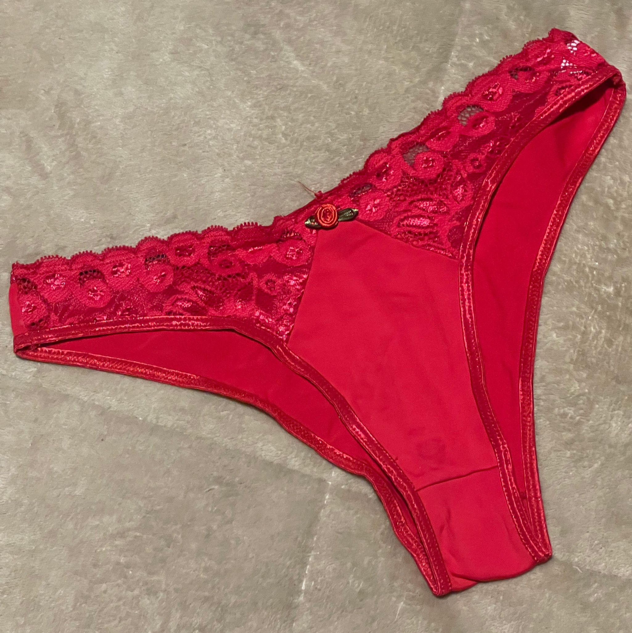 Red Lycra Panties