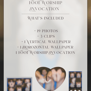 Foot Worship Invocation Package