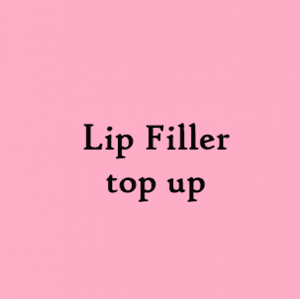 Lip filler top up
