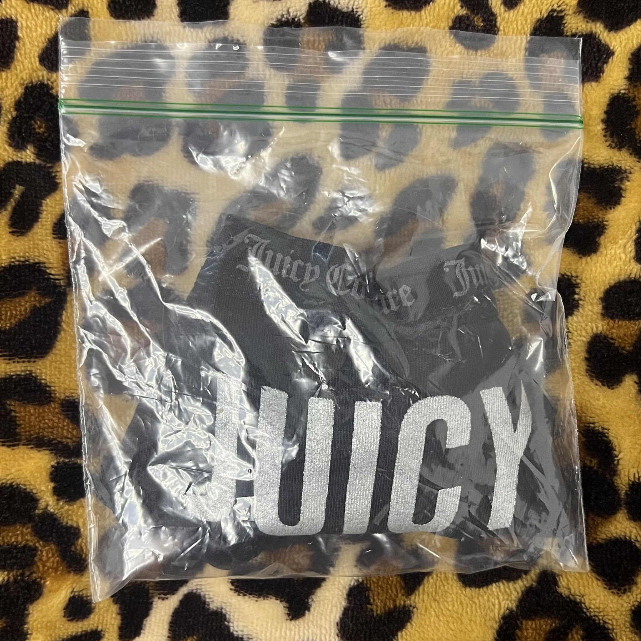 Juicy Couture Black Thong