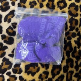Purple Ankle Socks