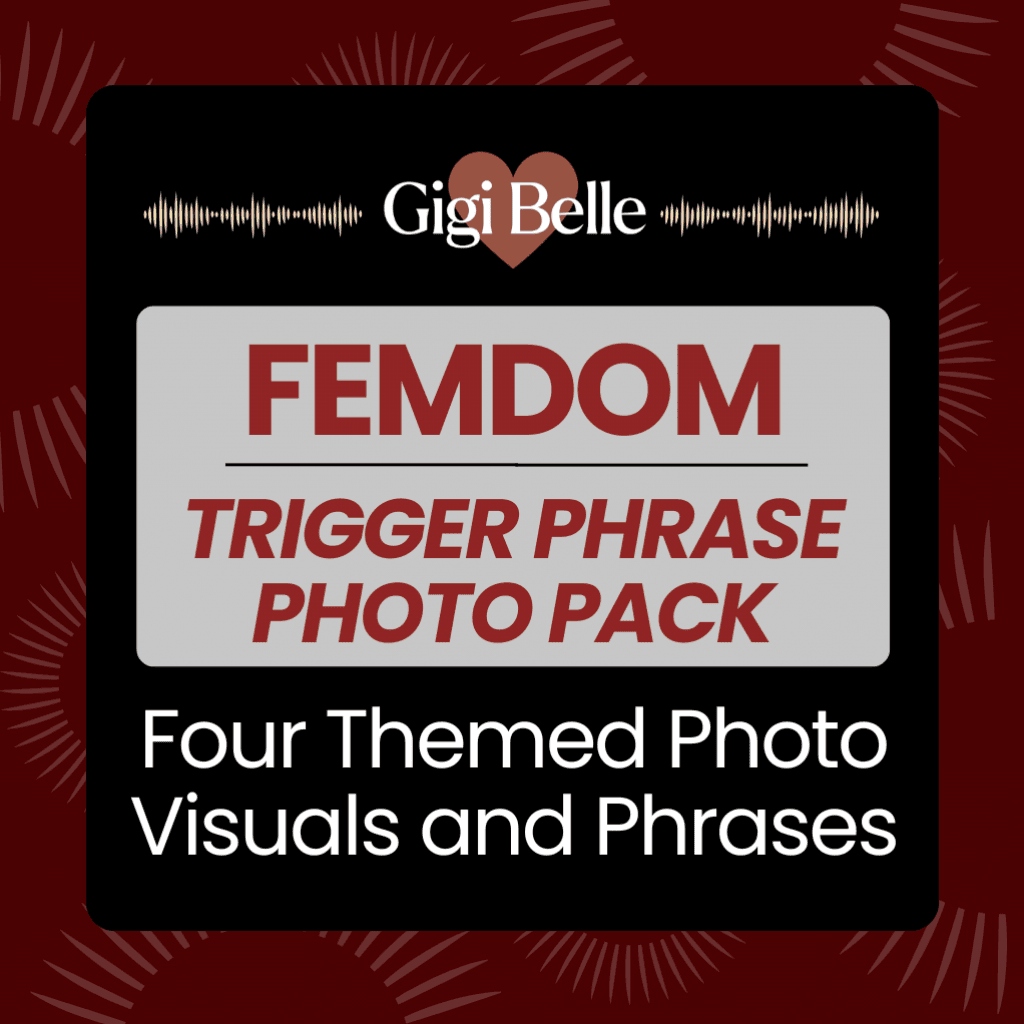 Femdom JOI Jerk Off Instruction Trigger Phrase Photo Pack