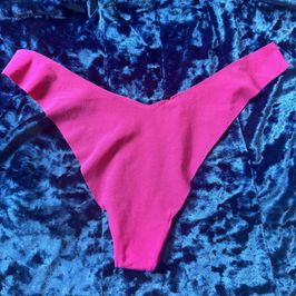 XS Hot Pink Thong
