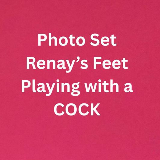Renays Feet Playing with Wranglers COCK 7 Photos