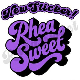 RheaSweet Sticker