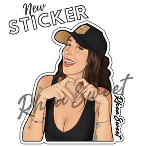 RheaSweet Sticker