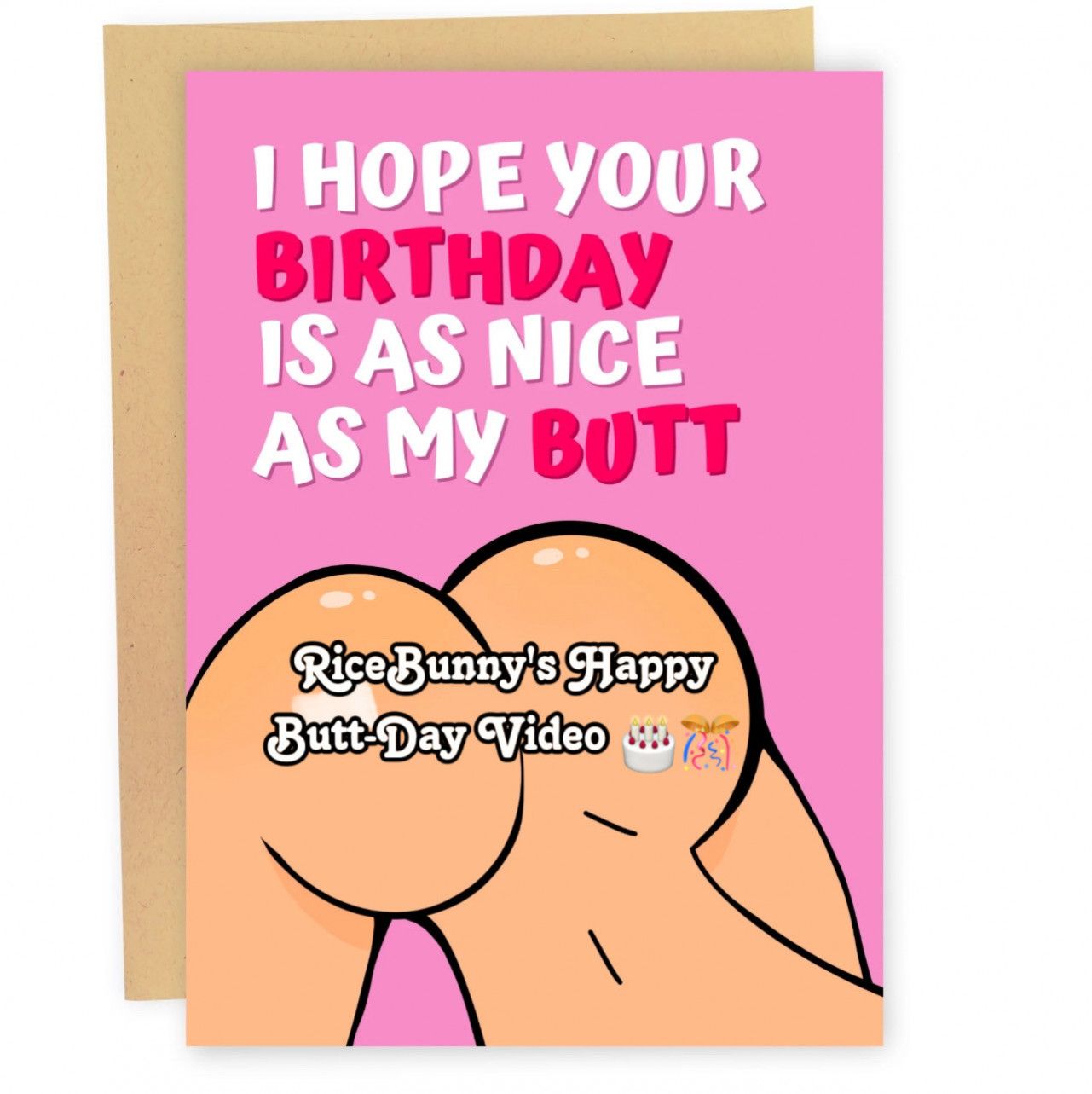 RiceBunny’s Happy Buttday Video