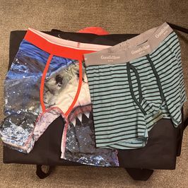 FTM Long Shark And Stained Boxers
