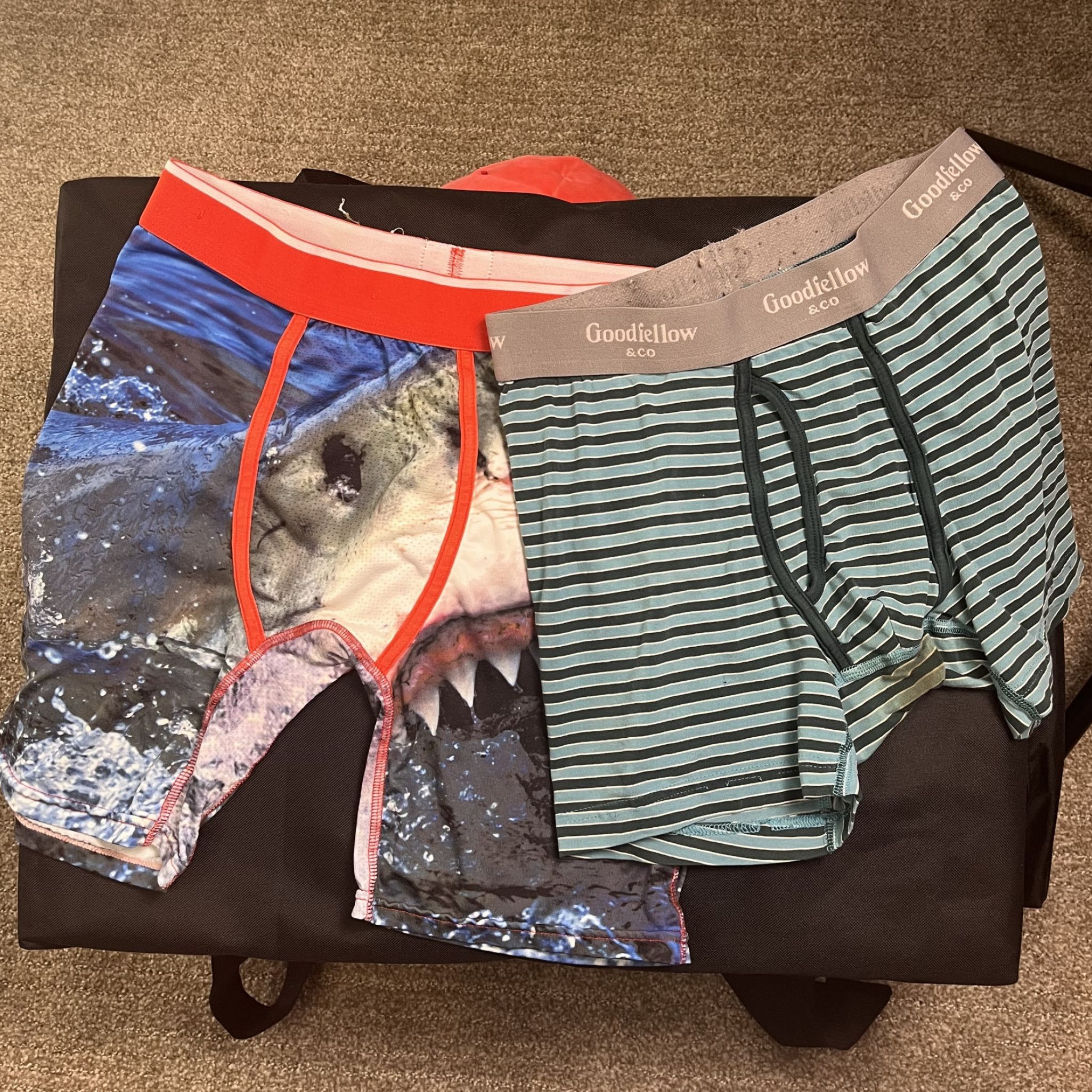FTM Long Shark And Stained Boxers