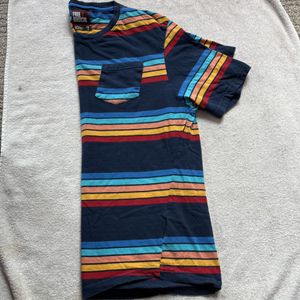 Striped Pocket T