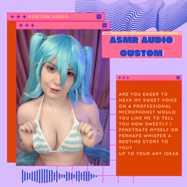 ASMR AUDIO CUSTOM