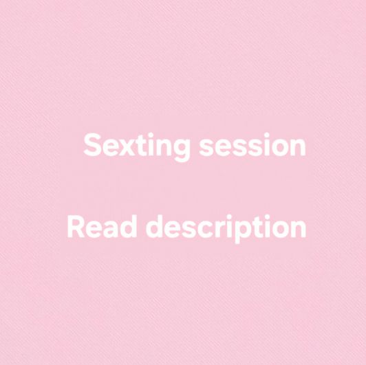 Text only sexting 20 mins