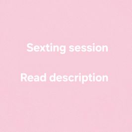 Sexting session live pics 20mins