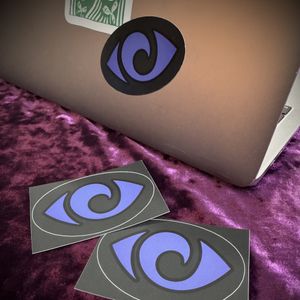 2 River Nixie Entrancing Vinyl Logo Stickers!
