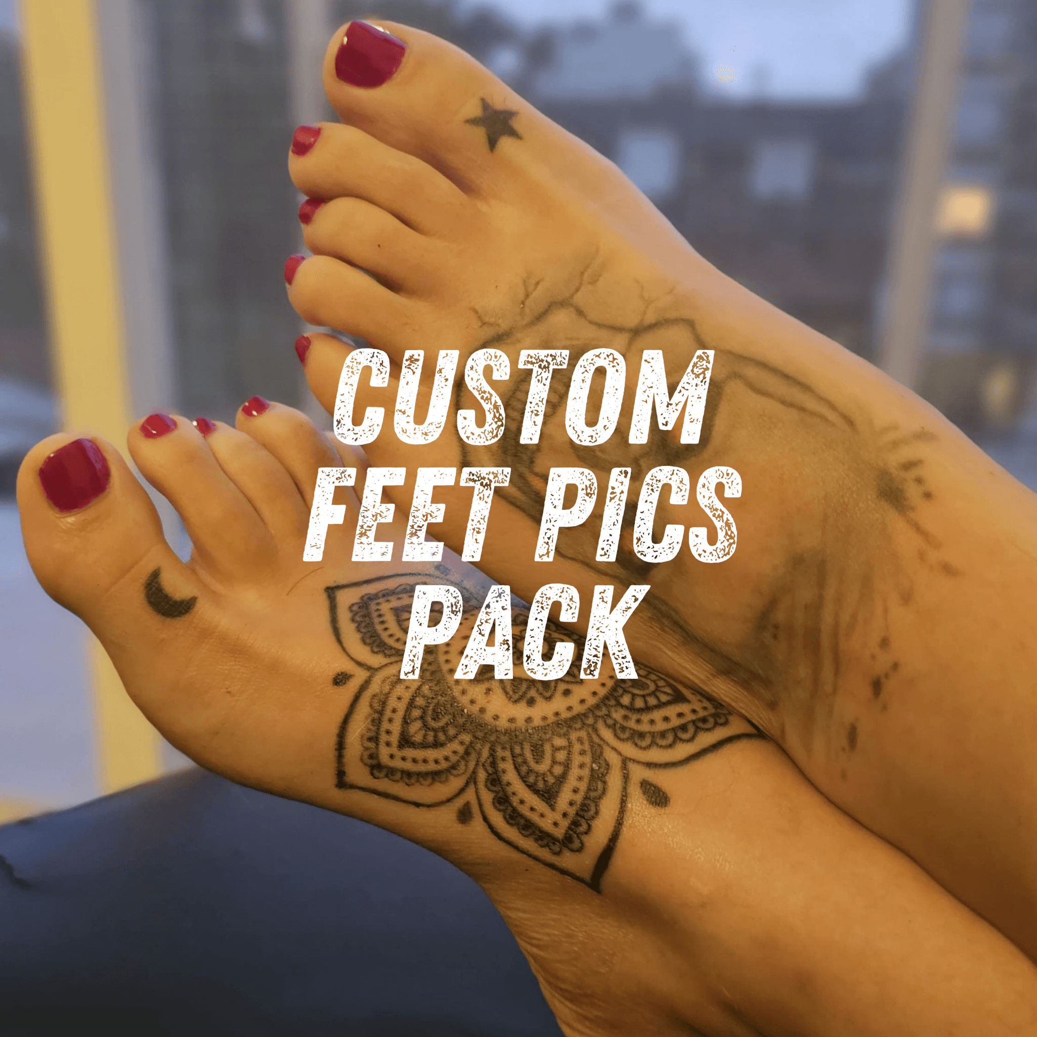 Custom Feet Photo Pack 10 Pics
