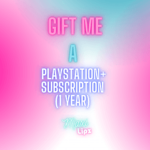 Gift Me 1 YEAR OF PLAYSTATION SUBSCRIPTION