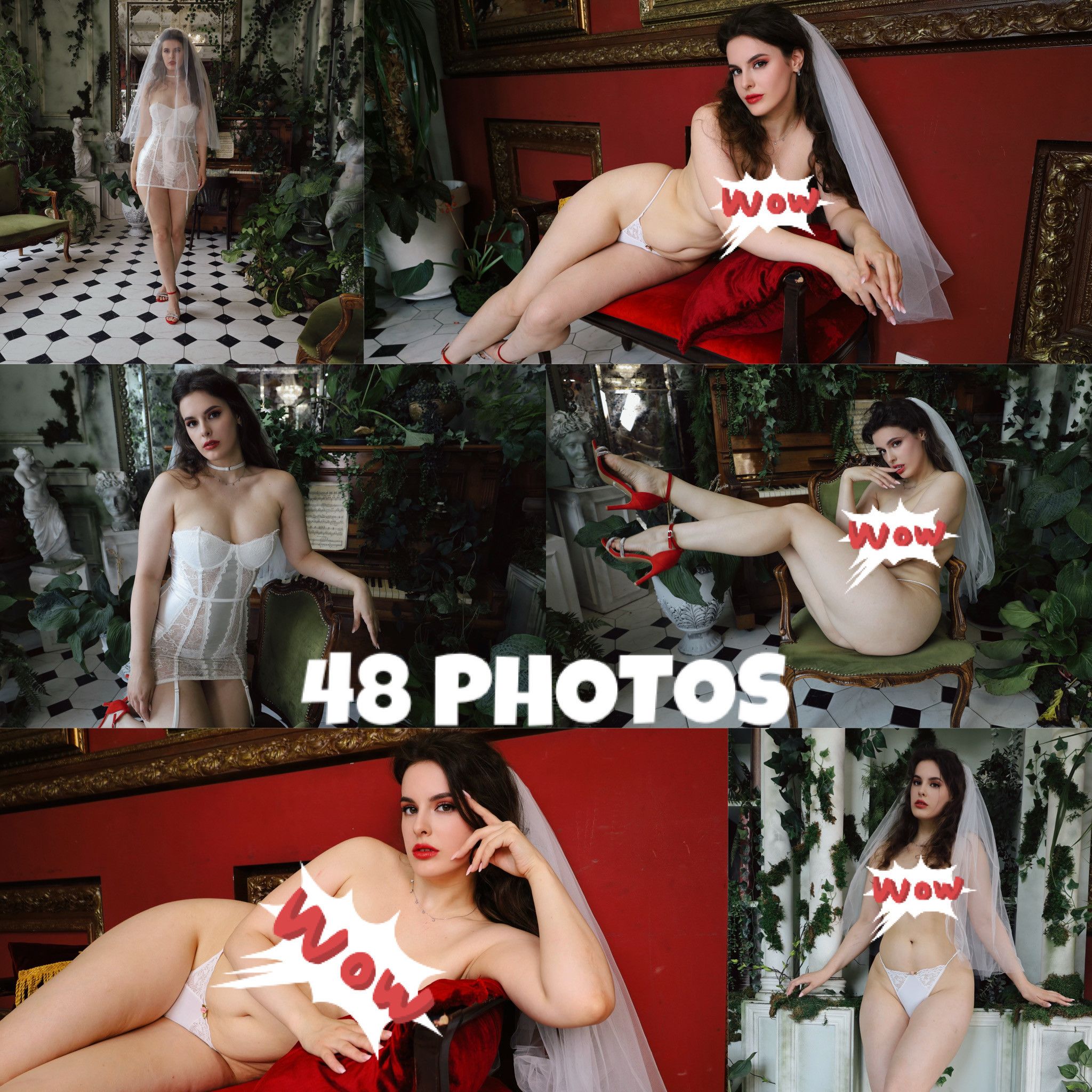PHOTO SET: SEXY BRIDE