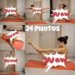 PHOTO SET: NUDE YOGA