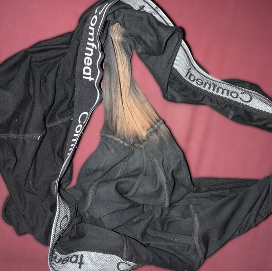 SSBBW Dirty Pussy Bleached Boxers Thoroughly Worn