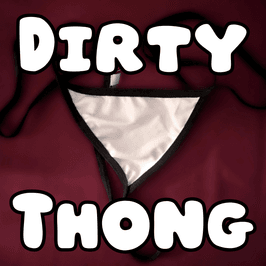 Dirty White Thong 4XL