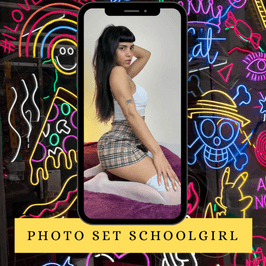 SET PHOTO SCHOOLGIRL