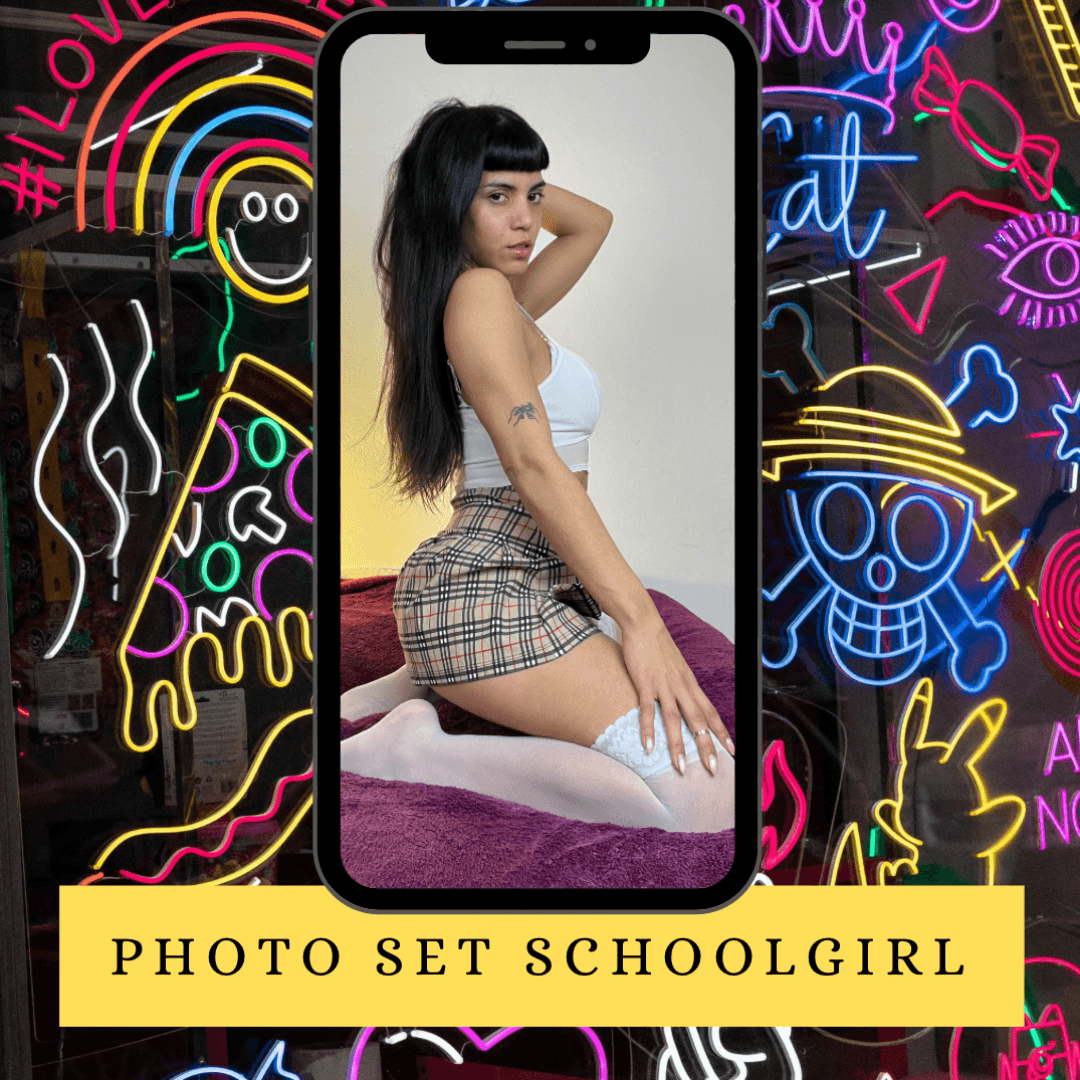 SET PHOTO SCHOOLGIRL