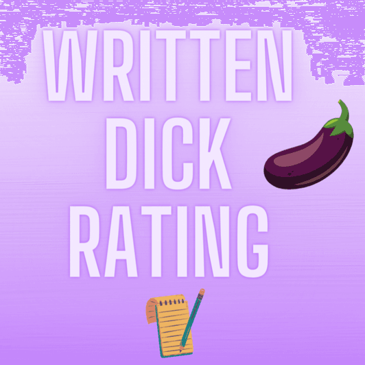 Written Dick Rating