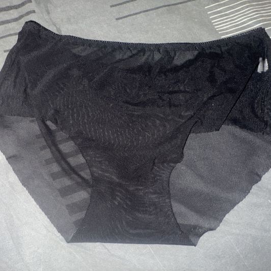 Black sheer panty