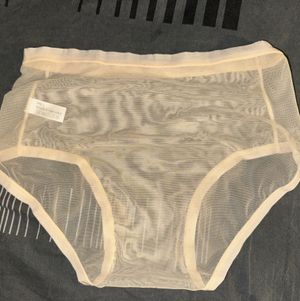 New peach full back transparent panty