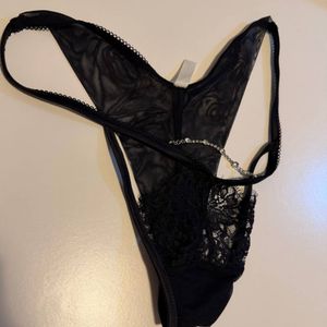 my black lace panties