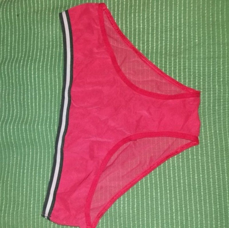 Red See through panties