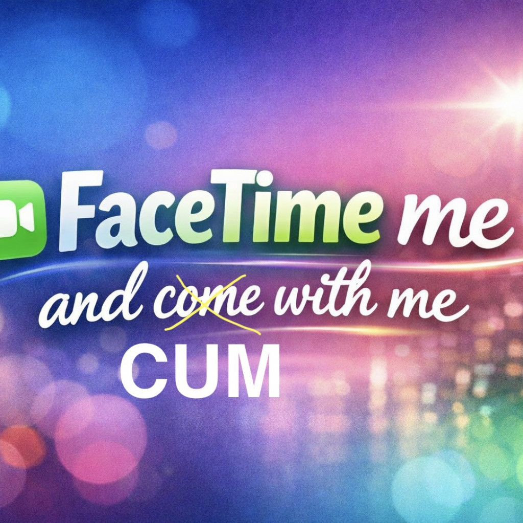 Watch me rub my pussy for you on FaceTime