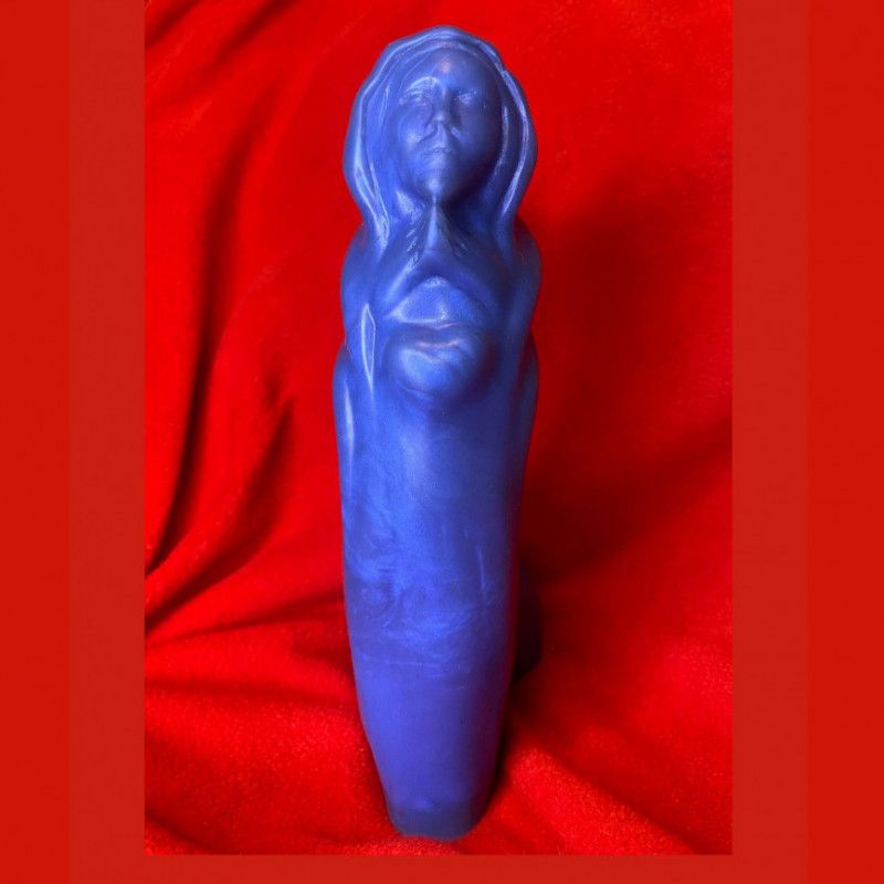 Blue step-Mother Mary Dildo